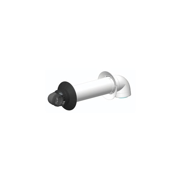 21" Non Condensing Horizontal Vent Termination, 3x5 Diverter Kit